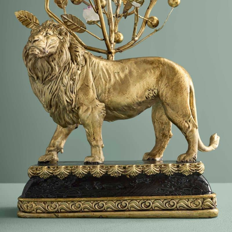Candleholder Lion