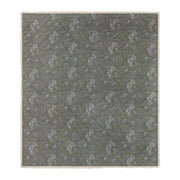 Hermione Ruffled Cotton Bedspread Moss