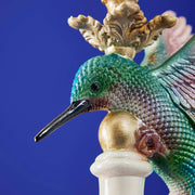 Candle Holder Hummingbird Polyresin