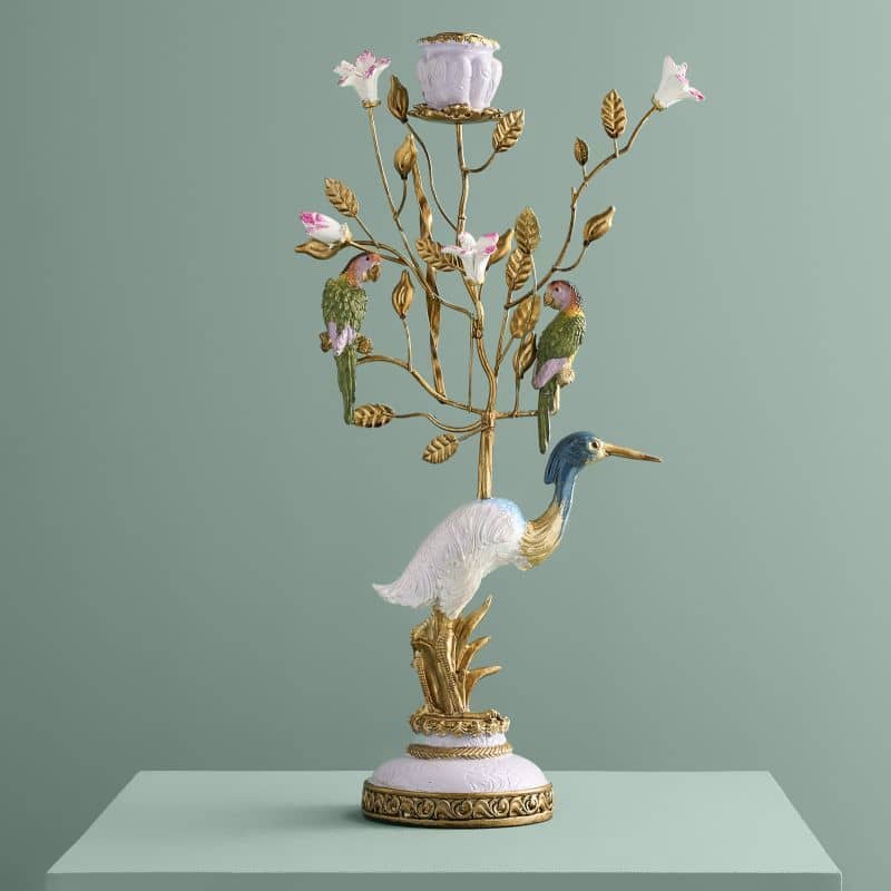 Candle Holder Heron