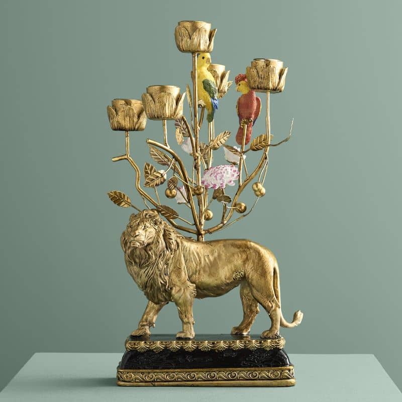 Candleholder Lion