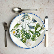 Paper napkins - Blue flower garden