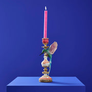 Candle Holder Hummingbird Polyresin