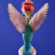 Candle Holder Hummingbird Polyresin