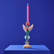 Candle Holder Hummingbird Polyresin