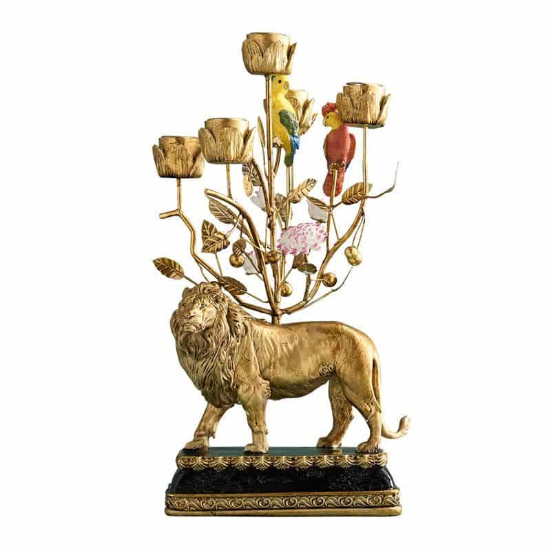 Candleholder Lion