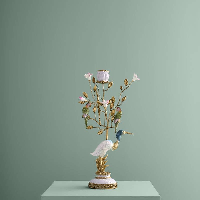 Candle Holder Heron