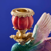 Candle Holder Hummingbird Polyresin