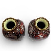 Pair of Japanese Cloisonné Vases