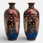 Pair of Japanese Cloisonné Vases