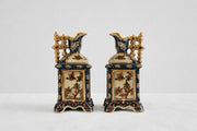 Pair of Antique Japanese Satsuma Vases, c.1900