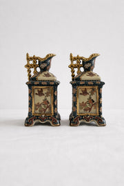 Pair of Antique Japanese Satsuma Vases, c.1900