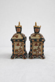 Pair of Antique Japanese Satsuma Vases, c.1900