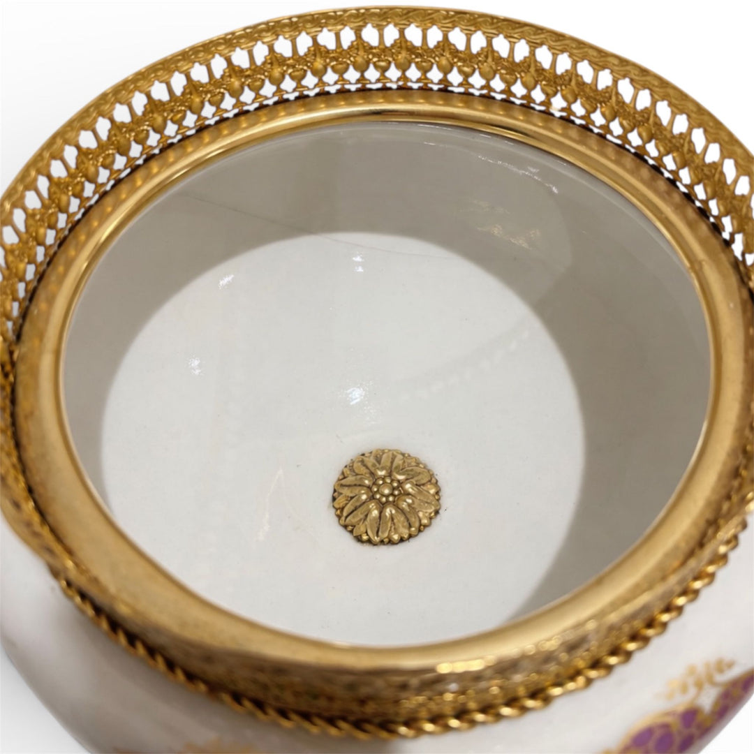 French Ormolu-Mounted Porcelain Urn - France, late 19th century (circa 1870–1900)