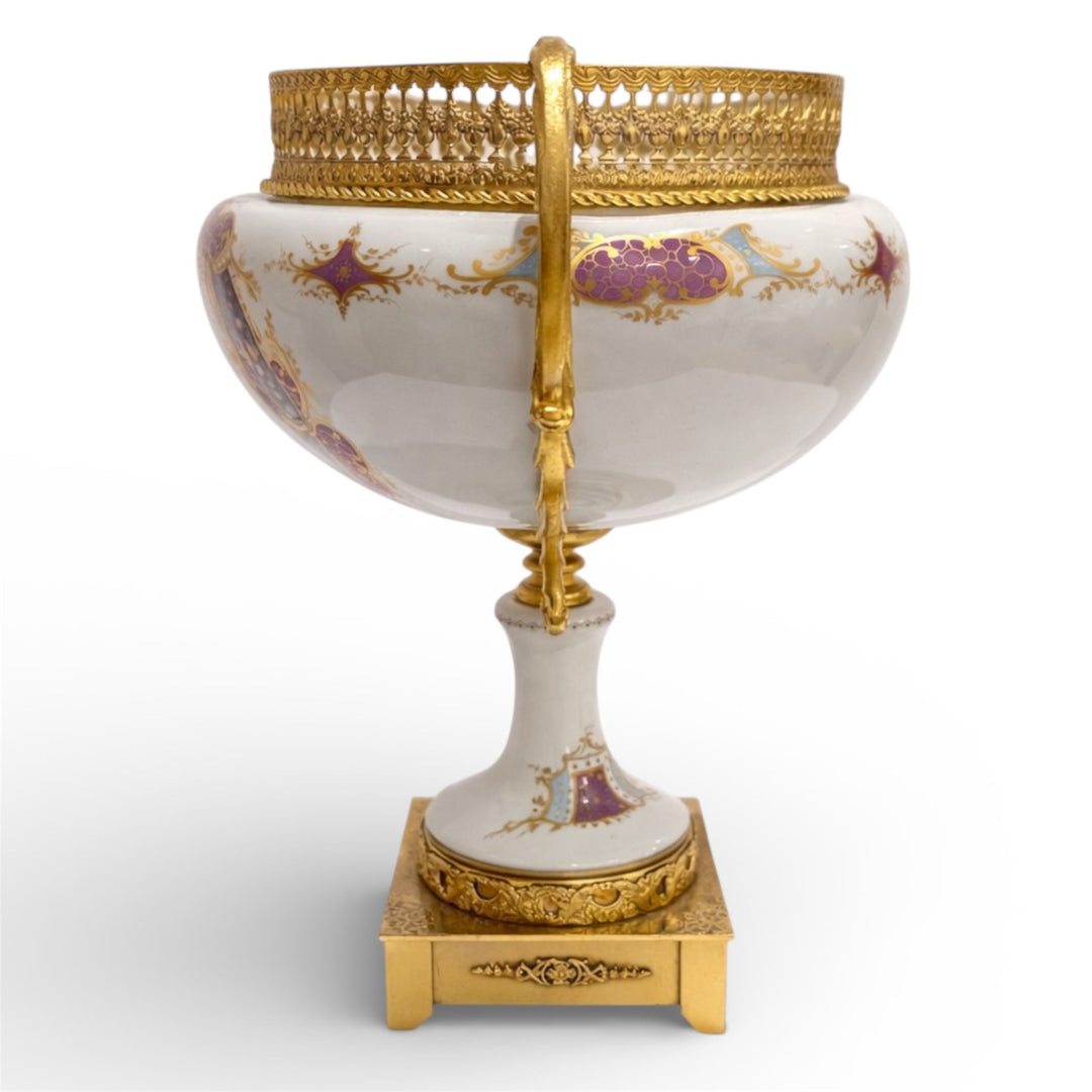 French Ormolu-Mounted Porcelain Urn - France, late 19th century (circa 1870–1900)