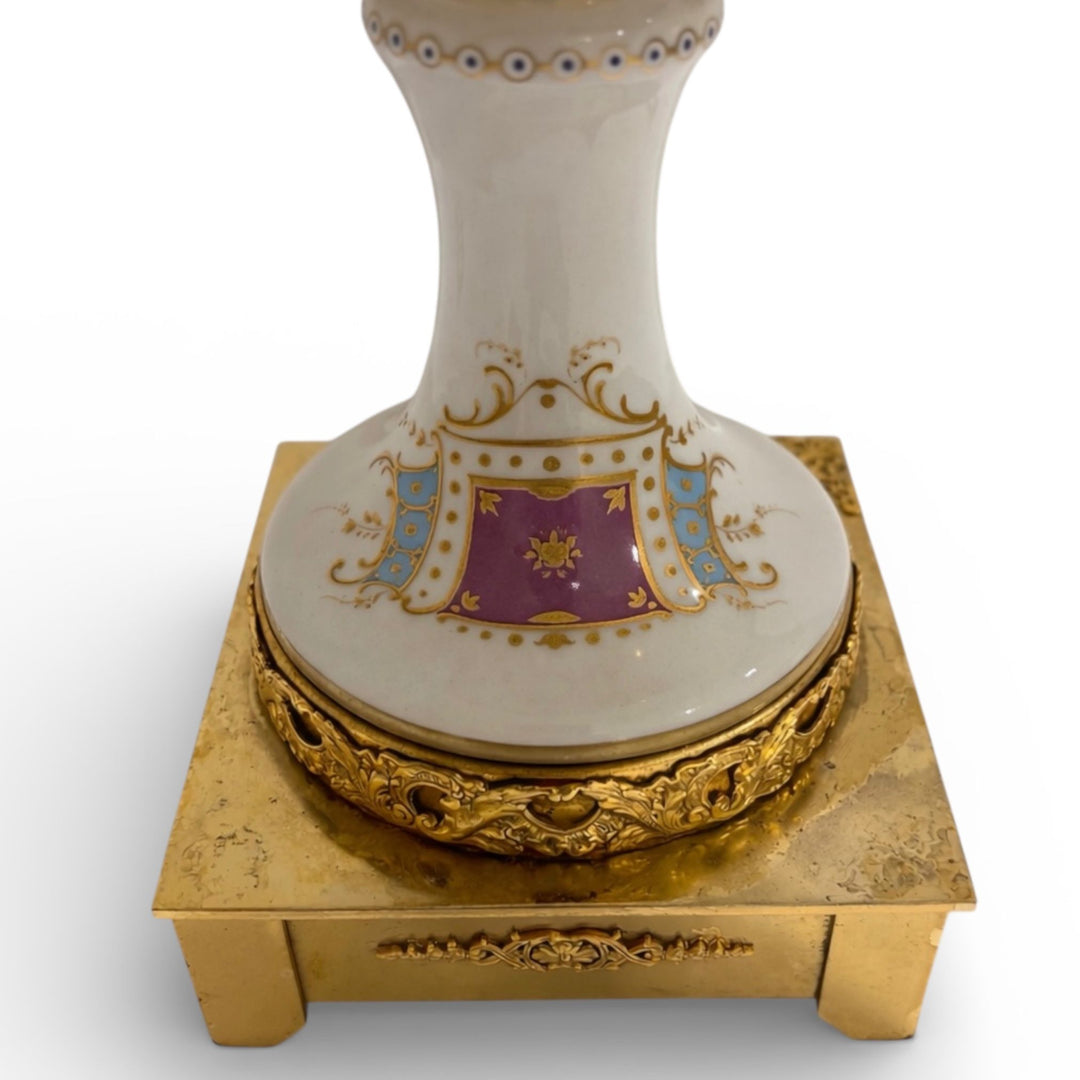 French Ormolu-Mounted Porcelain Urn - France, late 19th century (circa 1870–1900)
