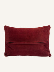 Vintage Hand-Knotted Persian Rug Cushion