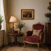 Late 19th Century Floral Still Life Oil Painting (c.1890) Gilt Frame