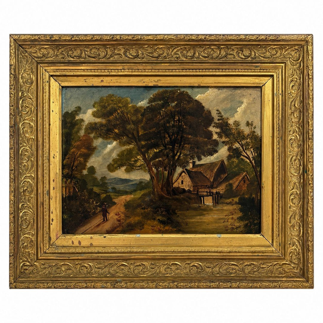 Country Lane by the Mill Cottage