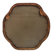 “The Music Lesson” Decorative Print After Nicolas Lancret in Octagonal Frame