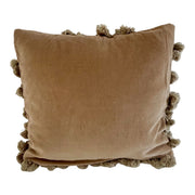 Vintage French Country Style Needlepoint Cushion with Tassel Trim (A)