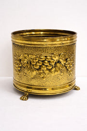 Vintage Brass Jardinière / Planter by Lombard, England
