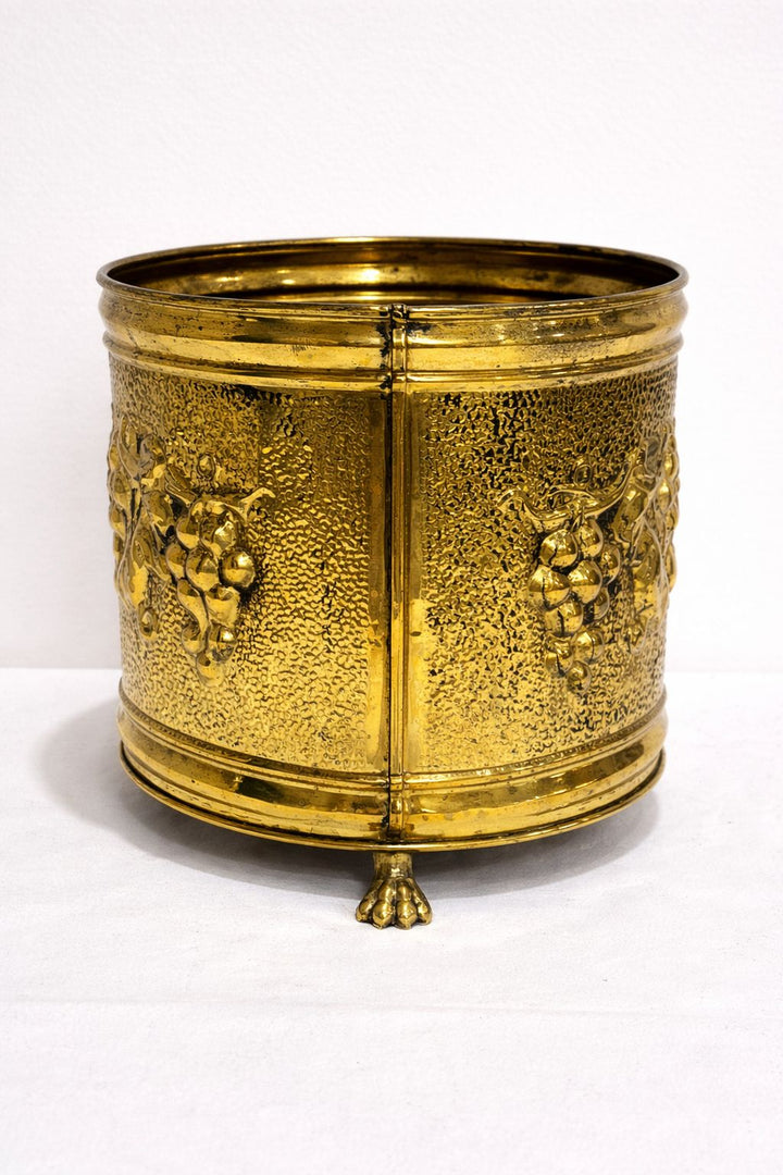 Vintage Brass Jardinière / Planter by Lombard, England