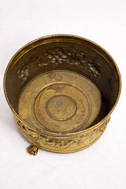 Vintage Brass Jardinière / Planter by Lombard, England