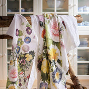 A Flower Garden 100% organic cotton tea towel- made in Europ