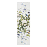 Blue Flower garden Table runner