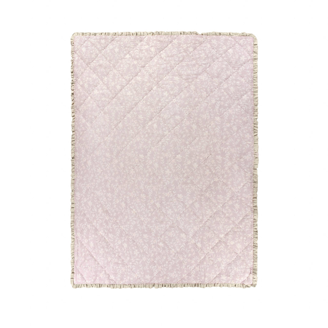 Amelia Quilted Bedspread Blush