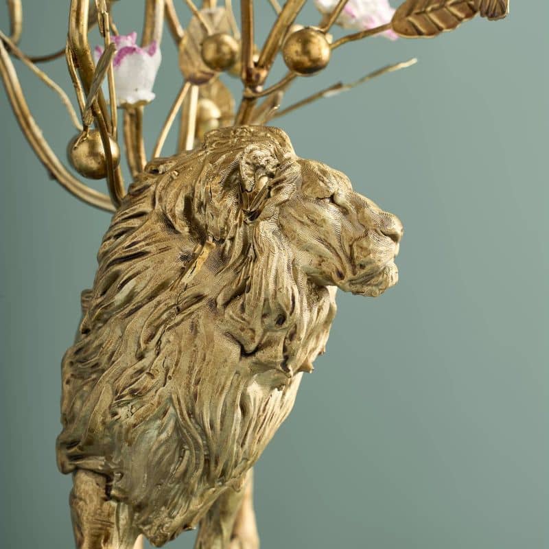 Candleholder Lion