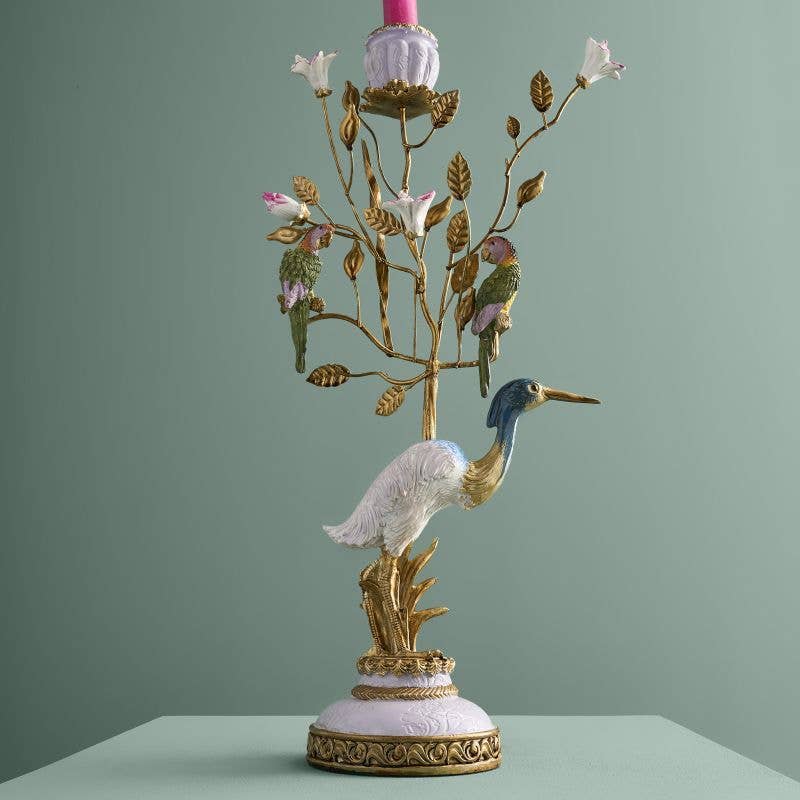Candle Holder Heron