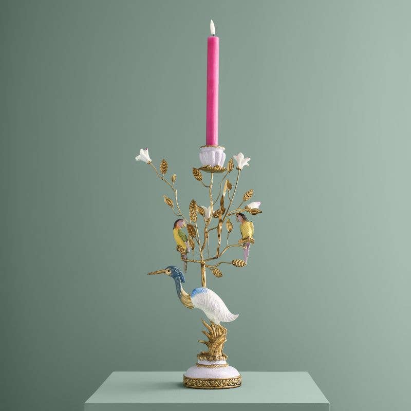 Candle Holder Heron