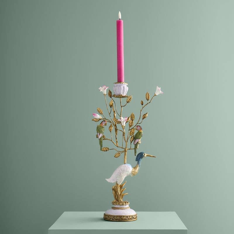 Candle Holder Heron