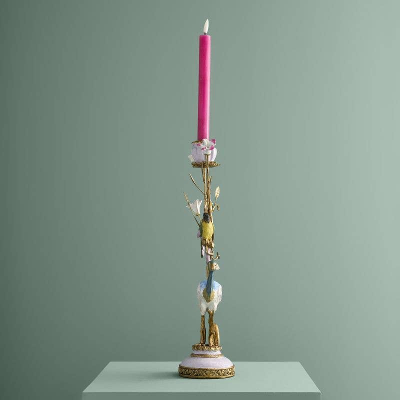 Candle Holder Heron