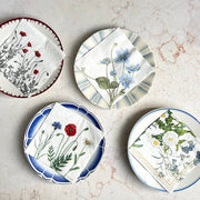 Paper napkins - Blue flower garden