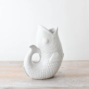 White Fish Vase / Jug
